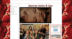 Desktop Screenshot of monroesalon.com